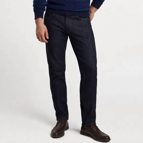 PETER MILLAR Other - NEW PETER MILLAR vintage washed five-pocket pants - 32" in dark indigo